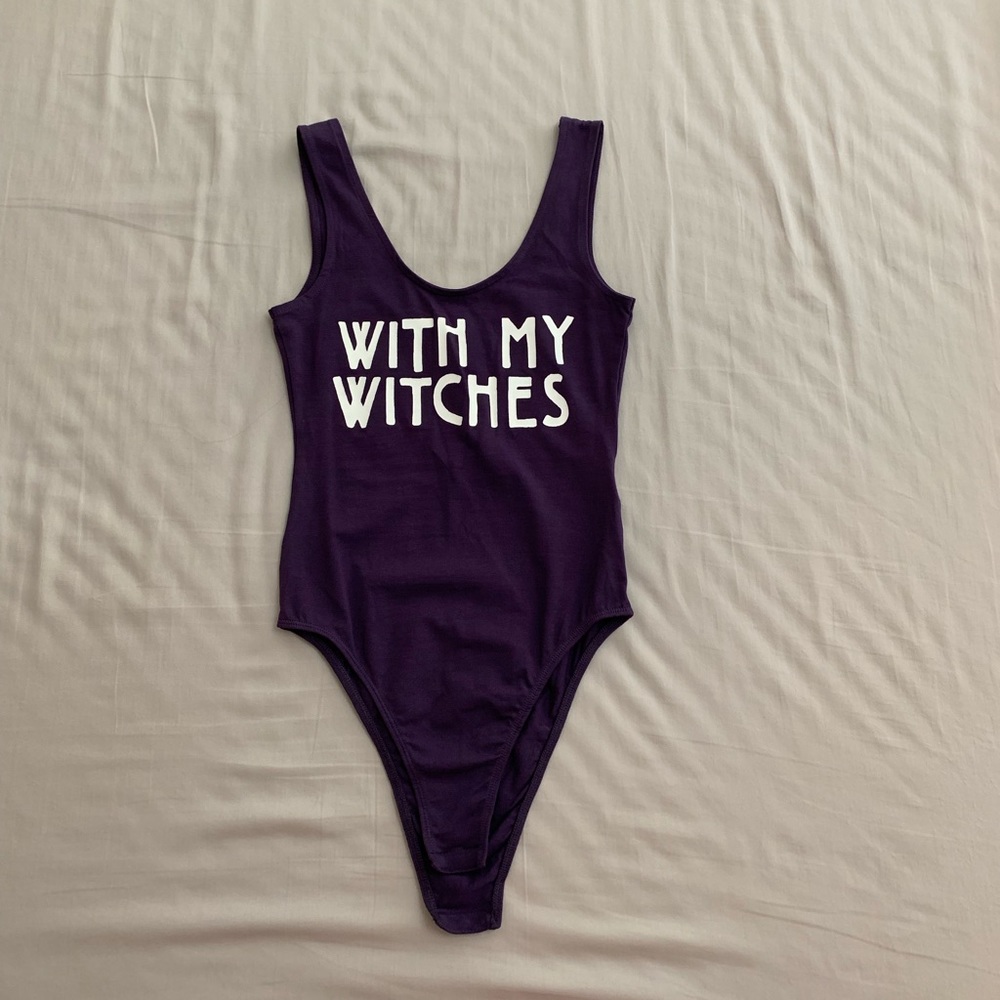 “With my witches” bodysuit